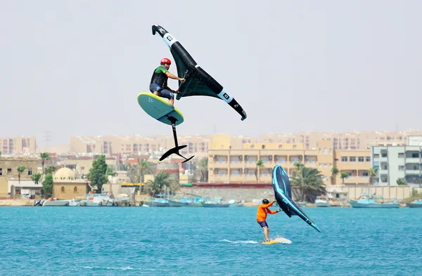 Wingfoil freestyle jump